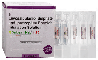 Salbair I Neb 1.25 2.5Ml Pack Of 5 Transpules